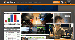 Desktop Screenshot of gamrfeed.vgchartz.com